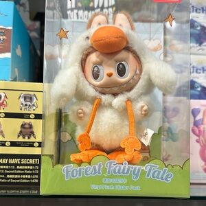 Forest Fairy Tale Plush Toy - Orange and White